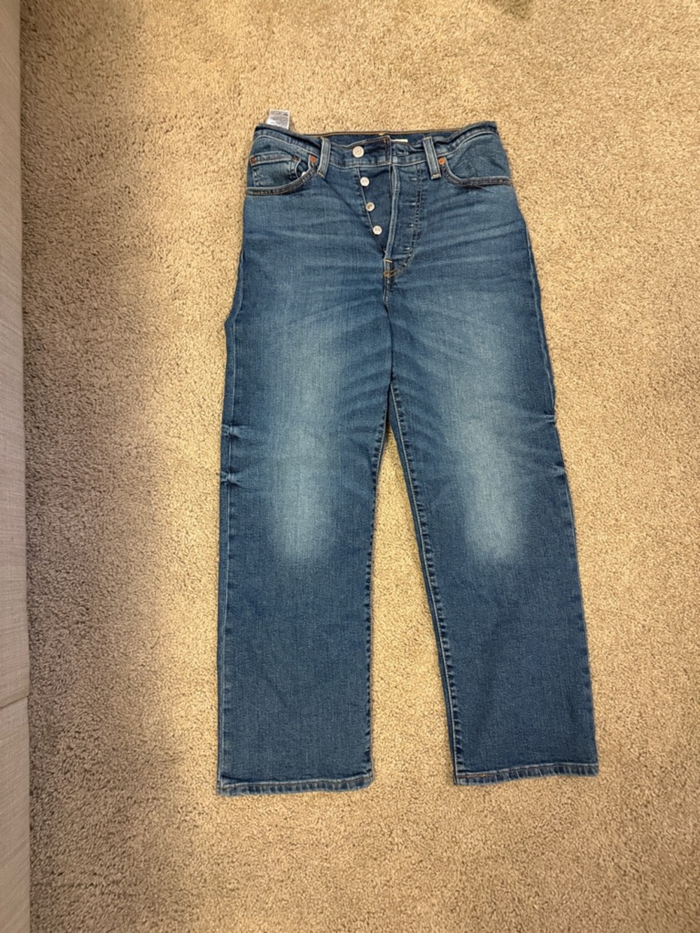 Levi’s Ribcage Straight Ankle Jeans size 27
